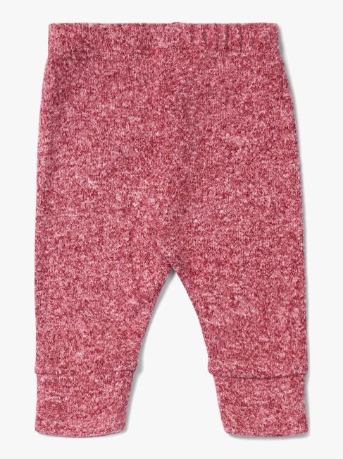 Luca & Lola Melissa Leggings Baby, Dark Pink Melange