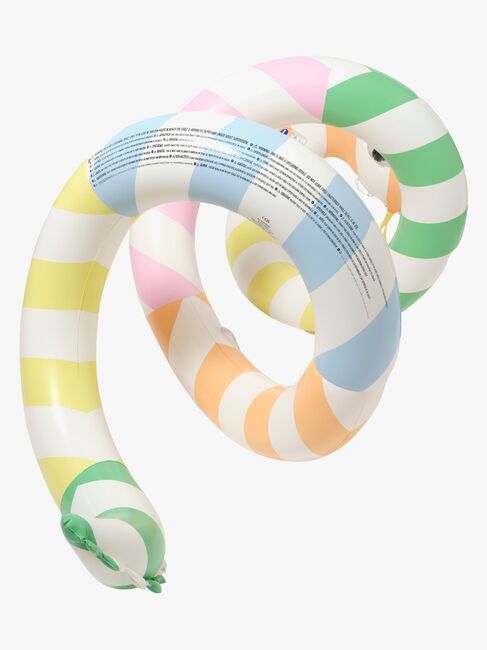 SUNNYLiFE  Stor Flyteleke, Poolside Sorbet Stripe