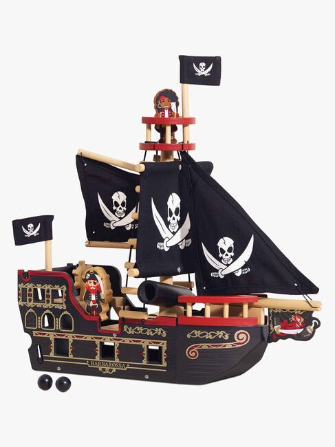 Le Toy Van Barbarossa Sjørøverskip & Karakterer