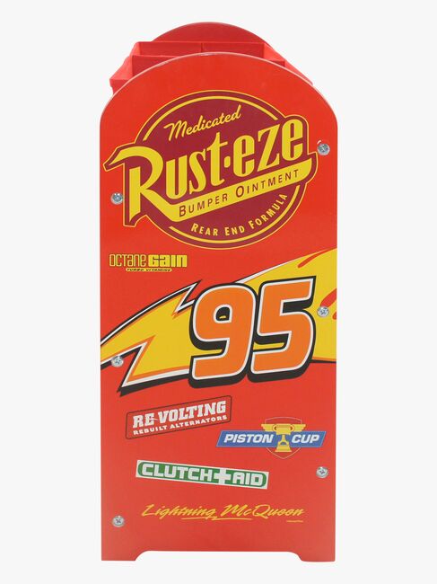 Disney Pixar Cars Lynet McQueen Oppbevaringsplass, Rød/Svart