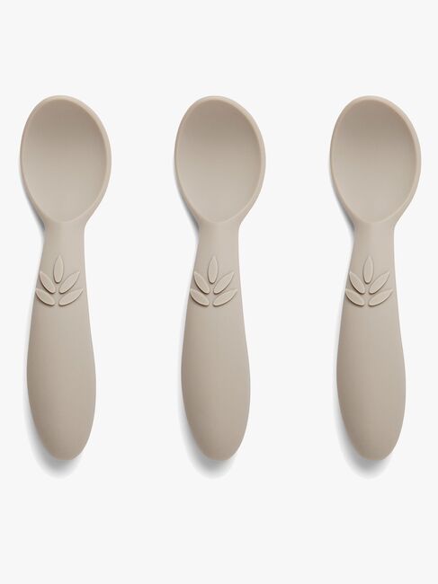 nuuroo Ella Skjeer Silikon 3-Pakk, Cobblestone