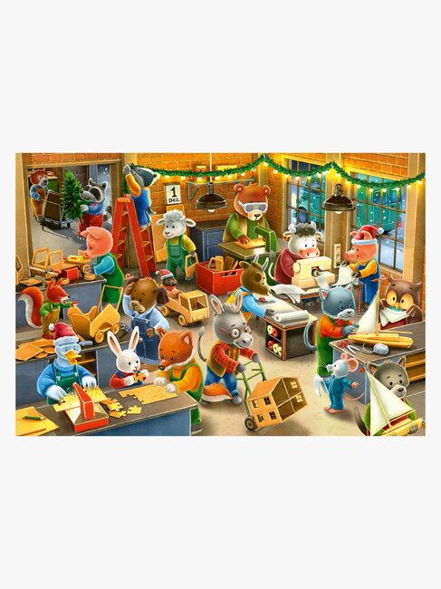 Ravensburger Christmas Toy Factory Puslespill 2x12 Brikker