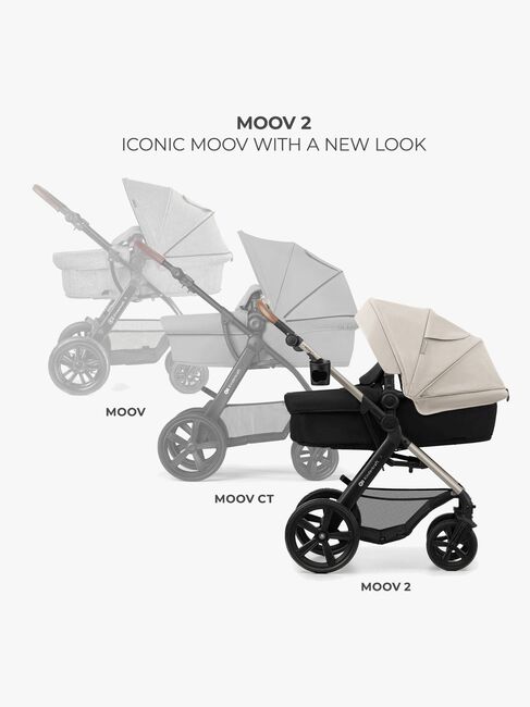 Kinderkraft MOOV 2 4-in-1 Duovogn, Moonlight Grey