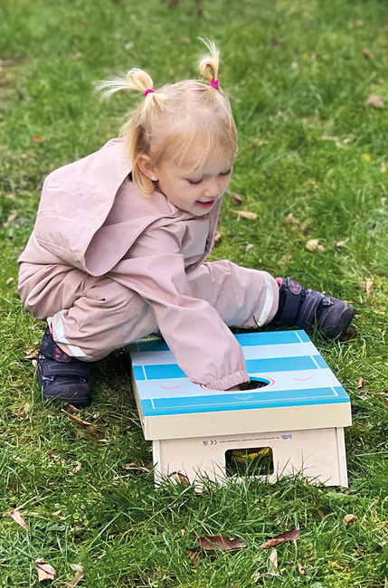 Small Foot Active Cornhole Og Sling Puck Spill