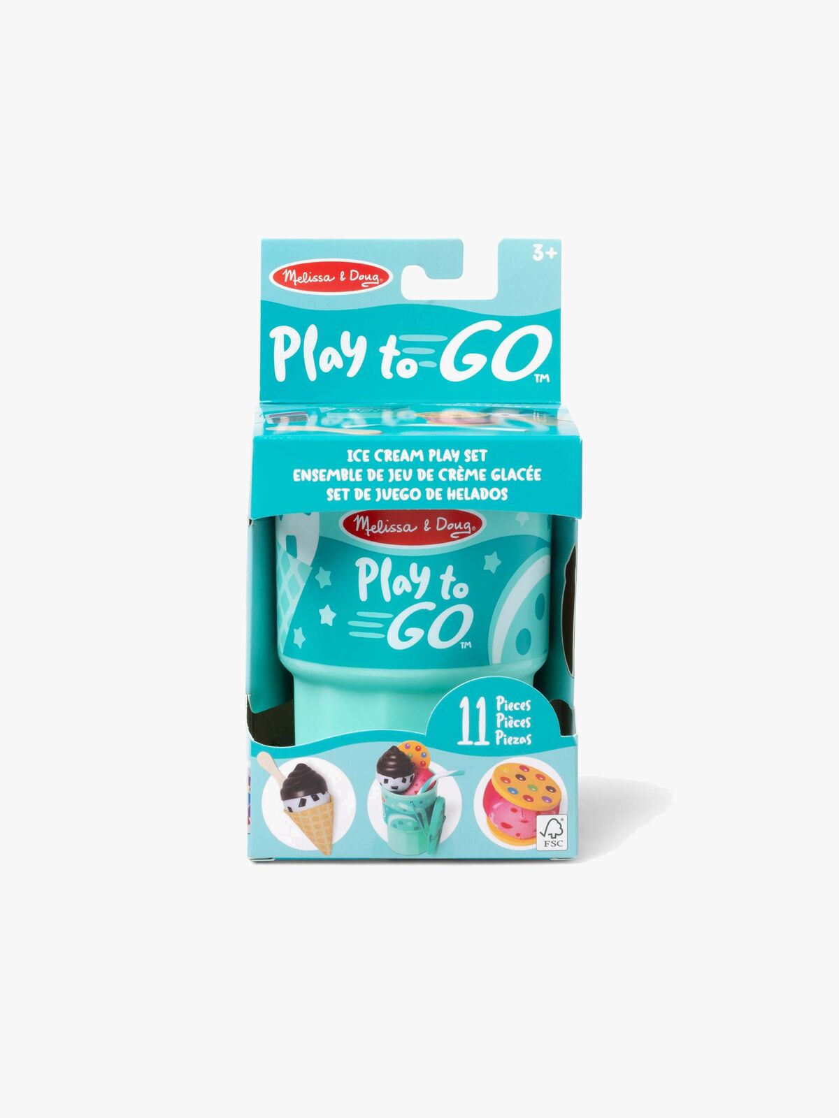 Melissa & Doug Play to Go Iskrem Play to Go Lekesett