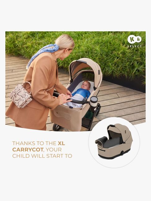 Kinderkraft YOXI 2-in-1 Duovogn, Sand Beige