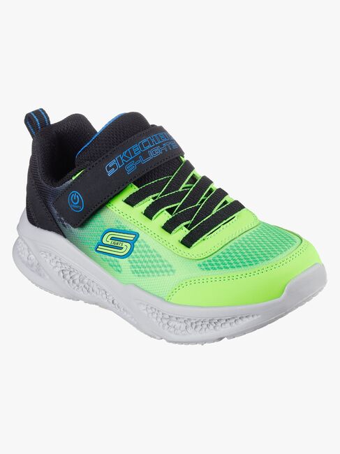 Skechers Meteor-Lights Krendox  Blinkende Sneakers, Black