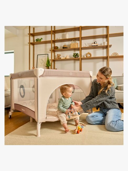 Lionelo BONNIE Lekegrind  for Barn & Baby, Grey Scandi