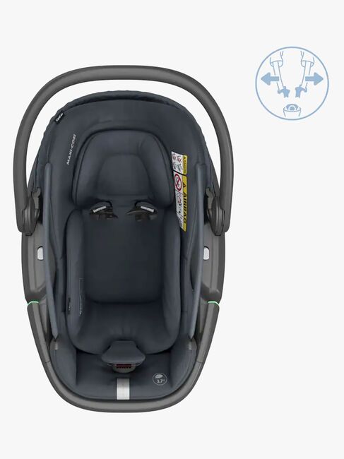 Maxi-Cosi Coral 360 Babybilstol, Essential Graphite