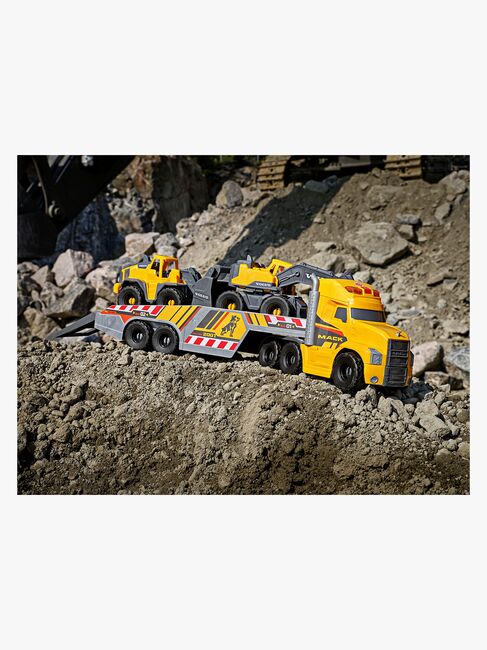 Dickie Toys Volvo Lastebil Med 2 Kjøretøy