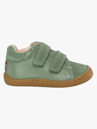 Viking Alv Rena Barefoot 2V Lær-å-gå-sko, Grønn