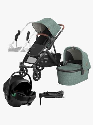 UPPAbaby Vista V3 Duovogn inkl. Axkid GOKID Babybilstol & Base, Gwen
