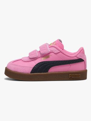 Puma Club II Era V Infant Sneakers, Posie Pink/Navy