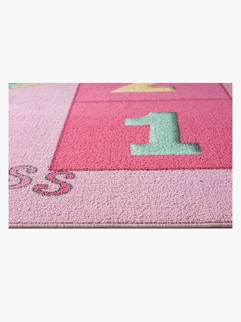 Happy Kids Gulvteppe 120x160, Rosa