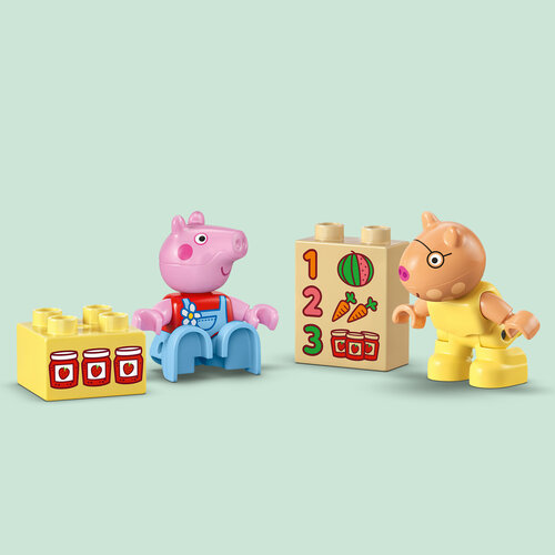 LEGO DUPLO Peppa Pig 10468 Traktor og marked