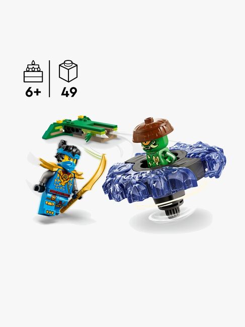 LEGO Ninjago 71849 Nya mot Mutasjonsmonster-spinner