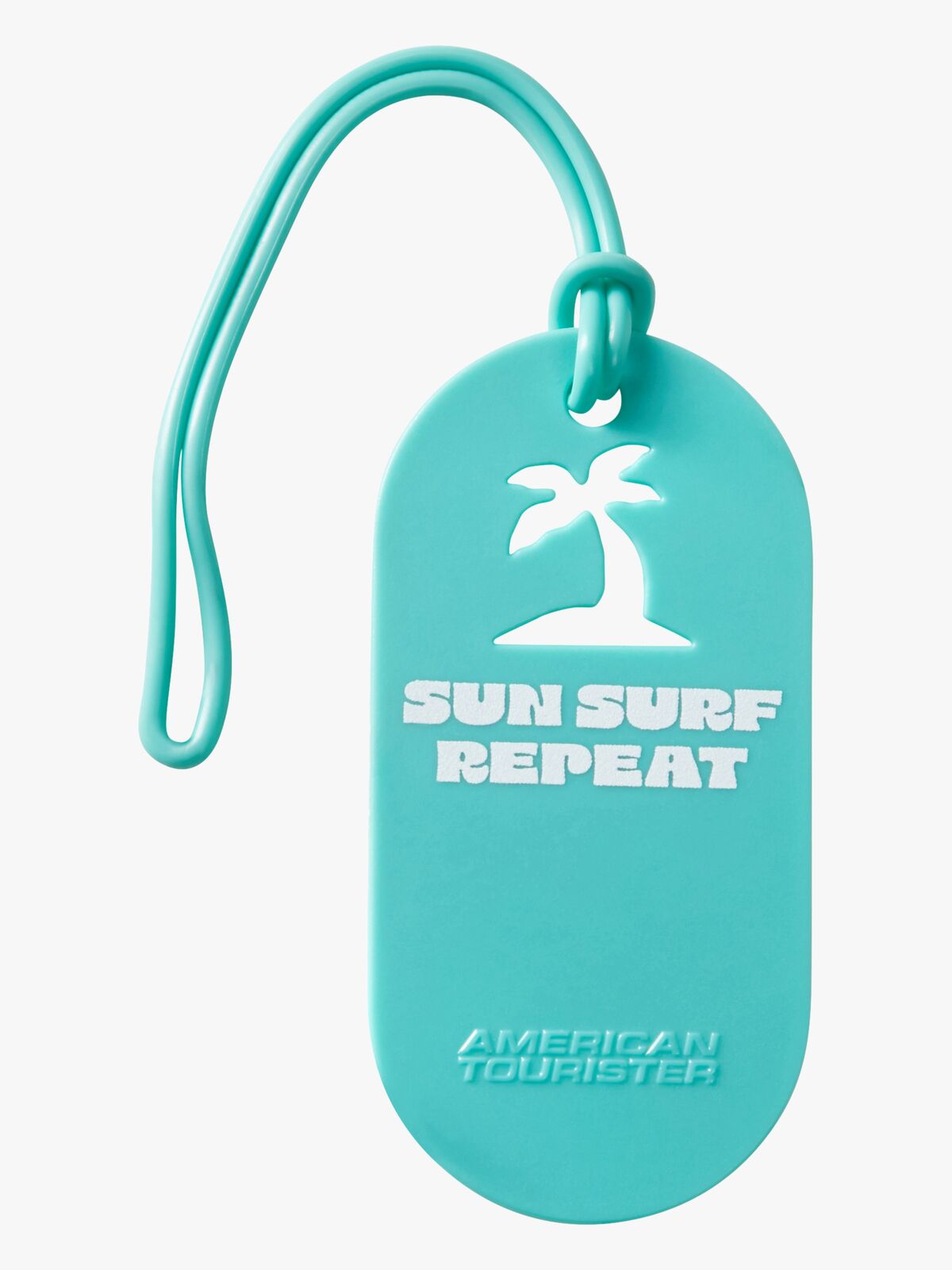 American Tourister Fun Tags Bagasjemerke 2-Pakk, Sun Surf Repeat