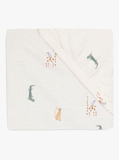 Jollein Stretchlaken 60x120, Jungle Jambo