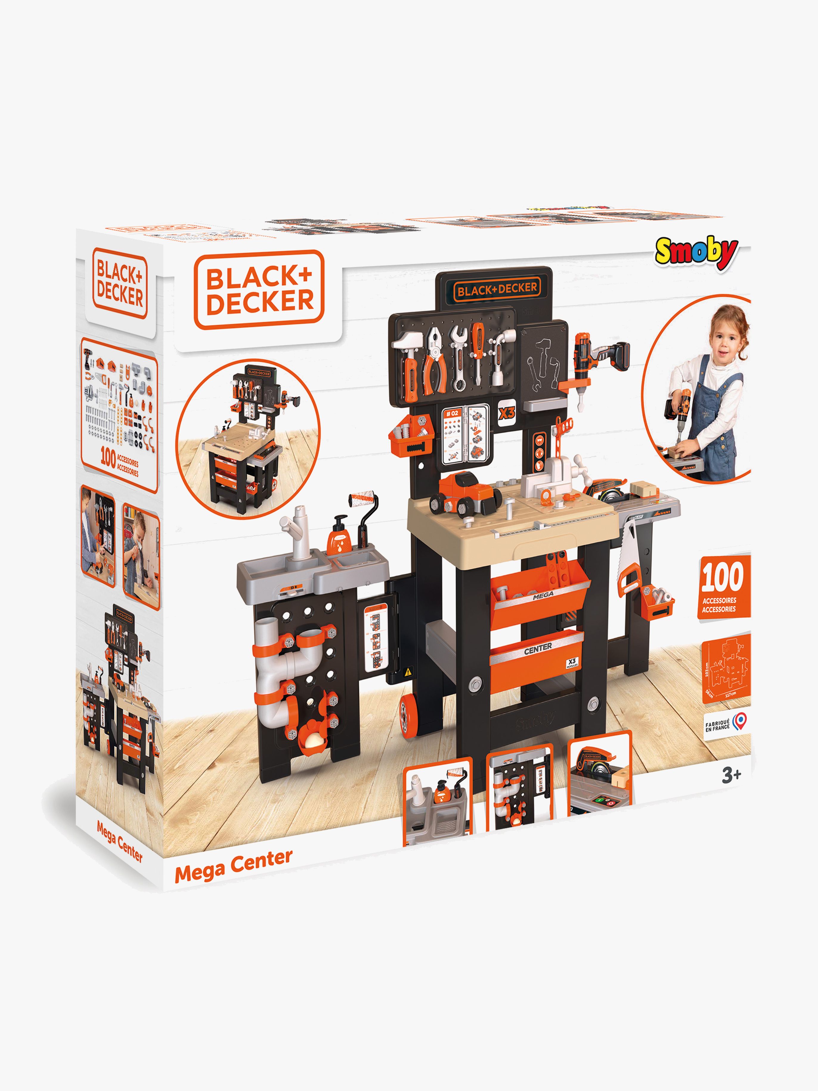 Smoby Black + Decker Verksted - Lekeverktøy