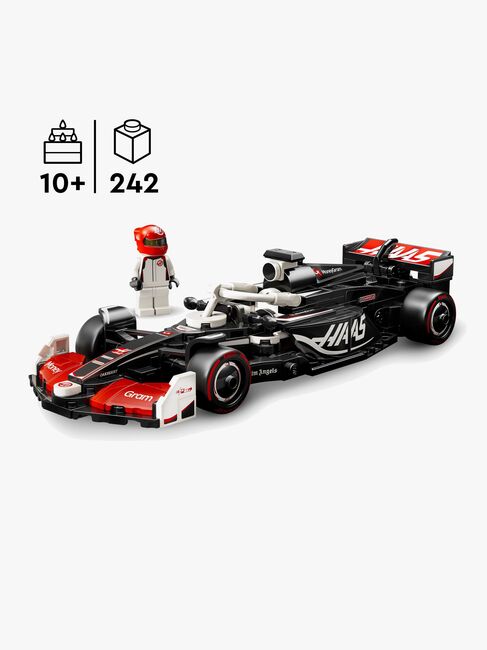 LEGO Speed Champions 77250 MoneyGram Haas F1 Team VF-24-racerbil