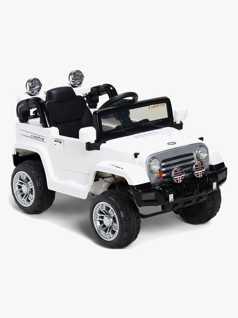 Alex's Garage Elbil Jeep, Hvit