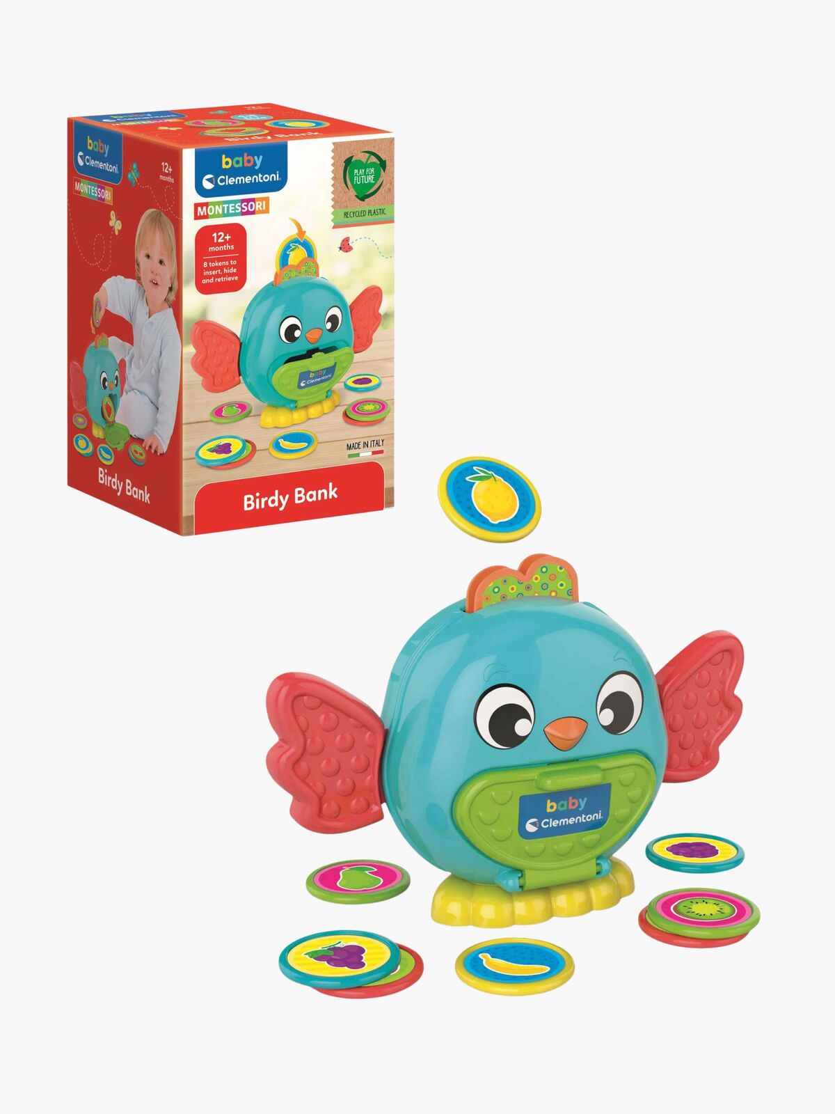 Clementoni Baby Sparebøsse med Mynter