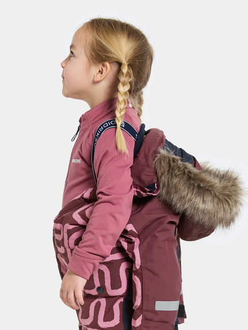 Didriksons Bjärven Vinterdress, Path S Pink