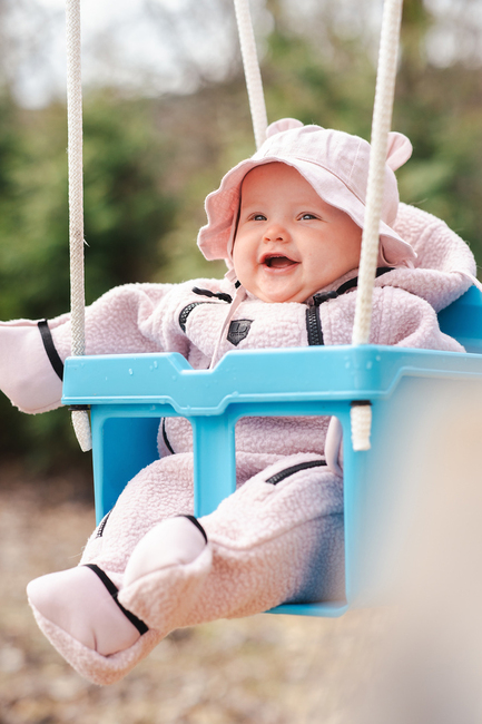 Lindberg Ramund Fleecedress, Dusty Mauve