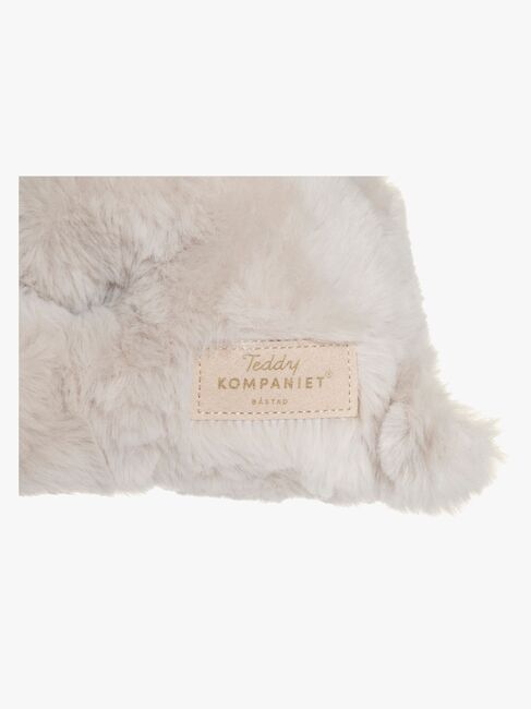 Teddykompaniet Kosedyr Mocca Hund 18 cm, Grå