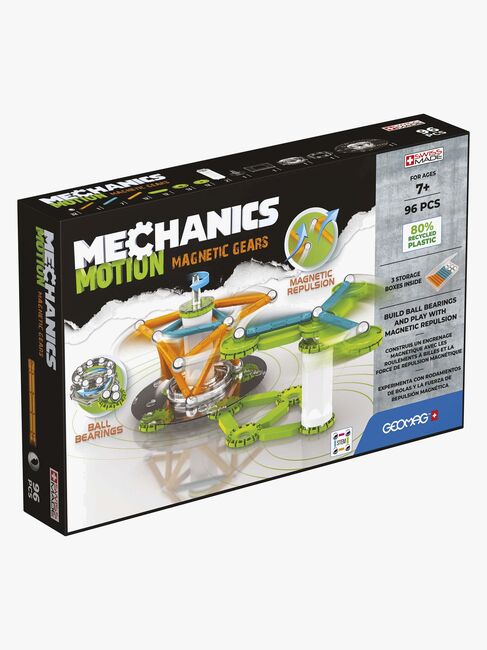 Geomag Mechanics Motion 2 Magnetisk Gir Byggesett 96 Brikker
