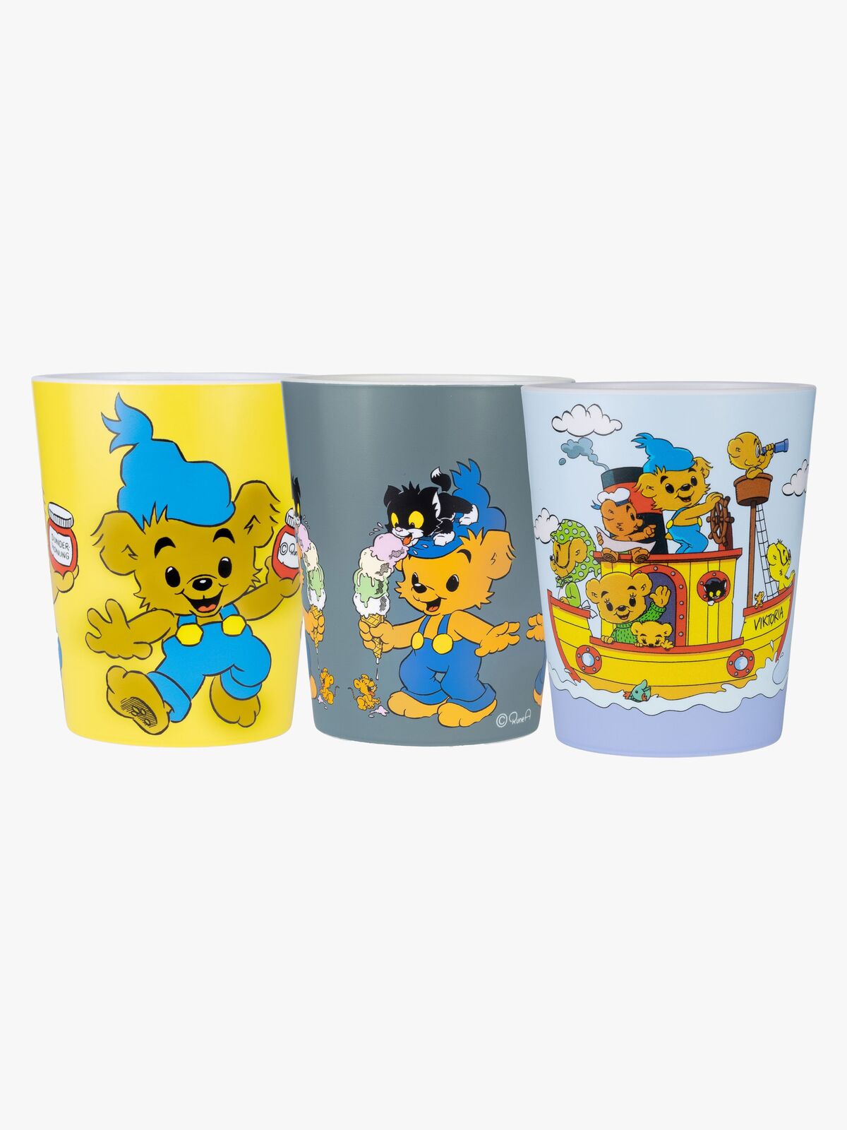 Bamse Tumblerkopper 3-Pakk