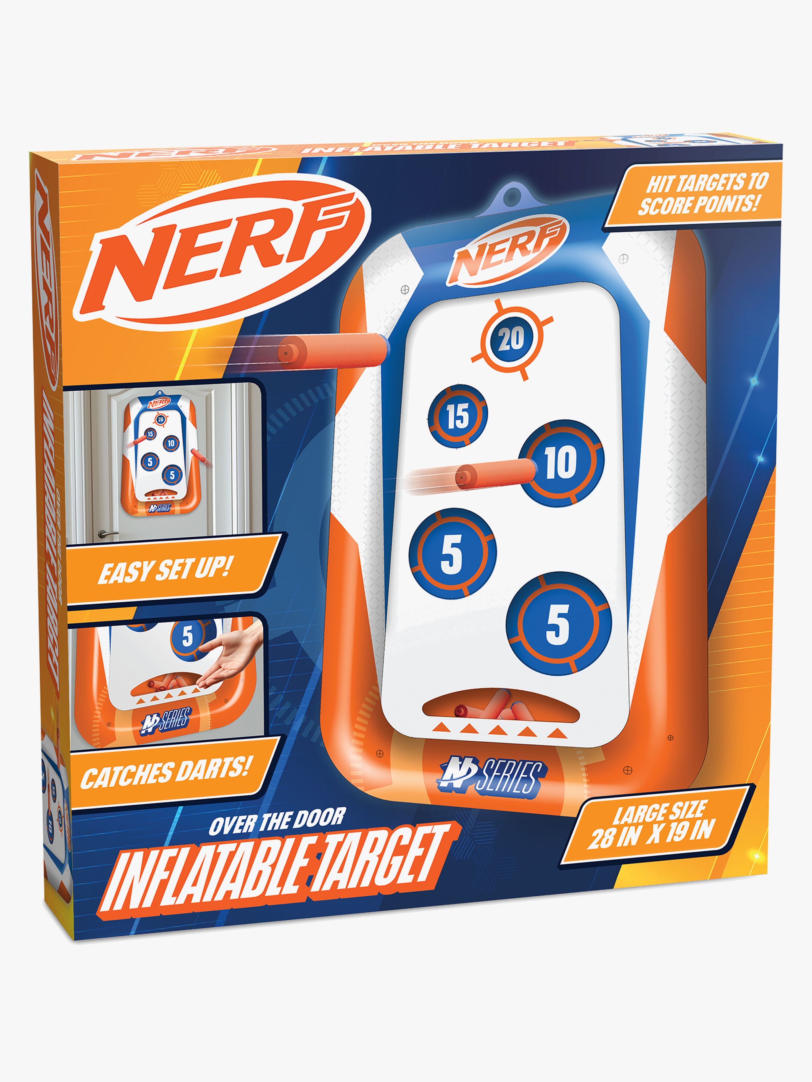 NERF Oppblåsbar Måltavle - Blasters