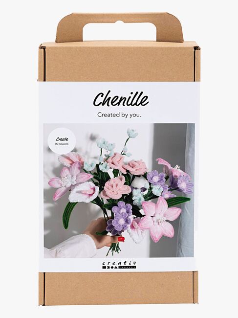 Creativ Company Hobbysett DIY Blomster Av Piperenser