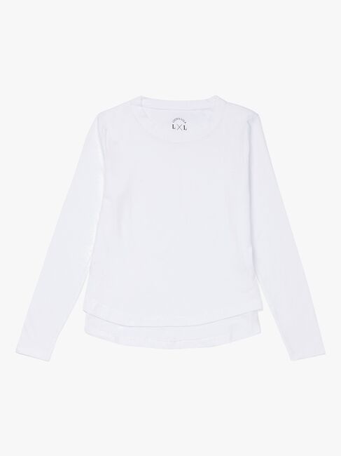 Luca & Lola Alfonsia Topp 2-pack, Grey Melange/White