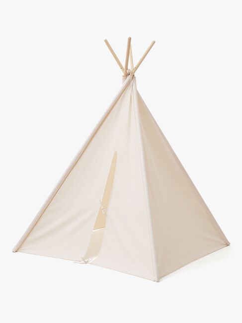 Kids Concept Tipi-Telt, Naturhvit