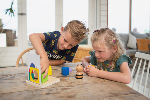 BS Toys Panda's Puzzle Spill