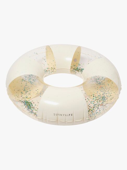 SUNNYLiFE Badering, Cotton Candy Glitter Stripe