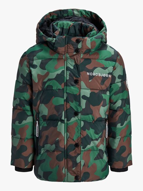 Nordbjørn Lojo Pufferjakke, Camo Splash Classic