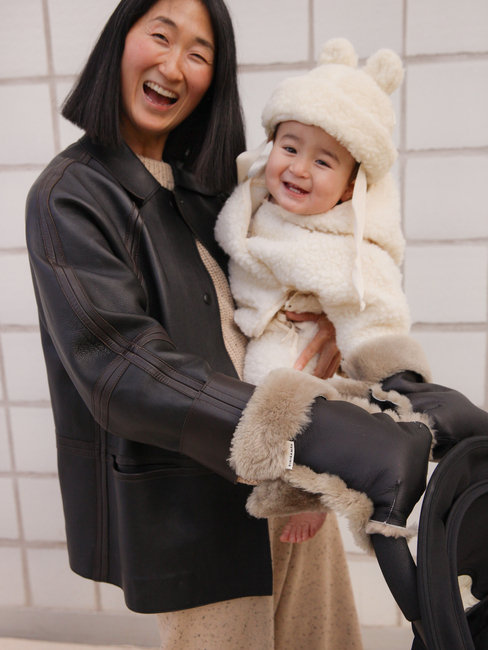 BINIBAMBA Merino Teddy Lue, Milk