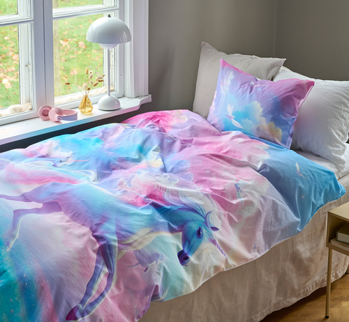 Borganäs Sengesett Enhjørning 150x210