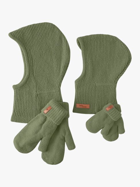 BabyMocs Balaklava, Olive