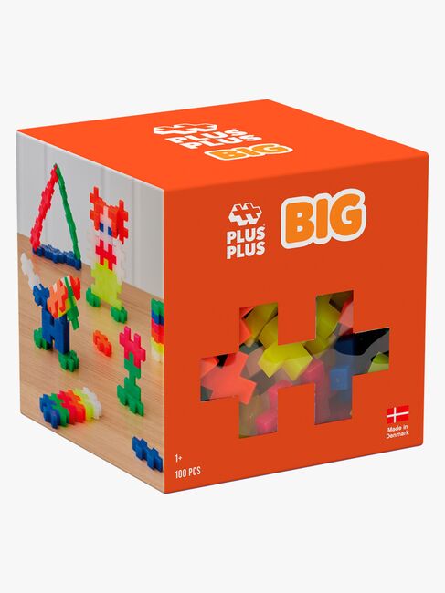 Plus-Plus BIG Neon Mix 100 Deler