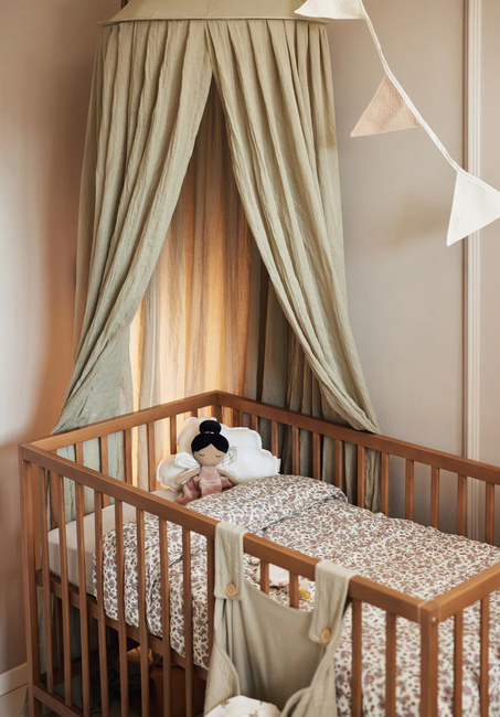 Jollein Sengehimmel Vintage, Olive Green