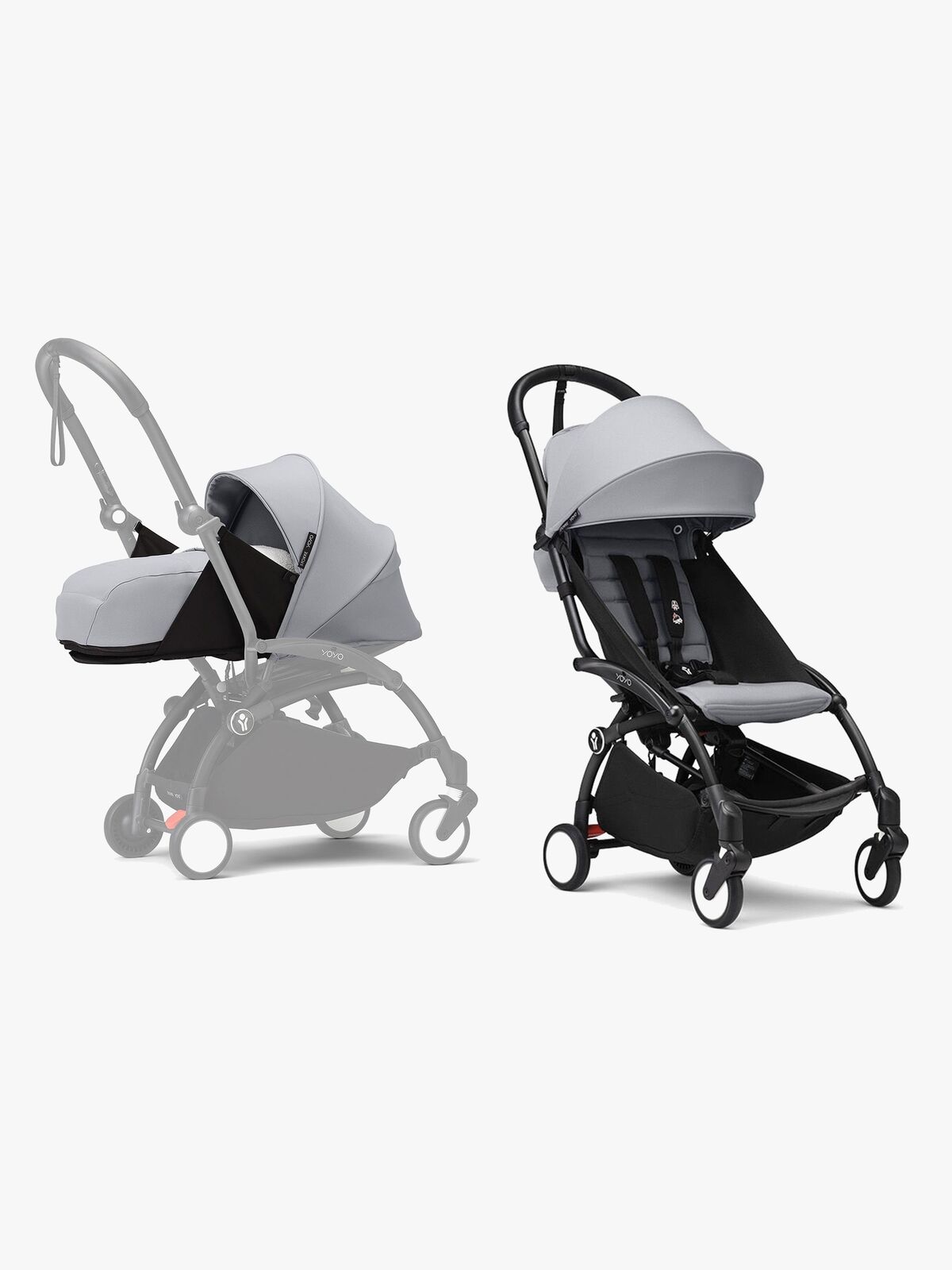 Stokke YOYO 3 Sportsvogn inkl. Newborn Pack, Stone/Black