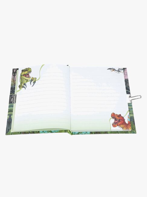 Dino World Dagbok med Hengelås