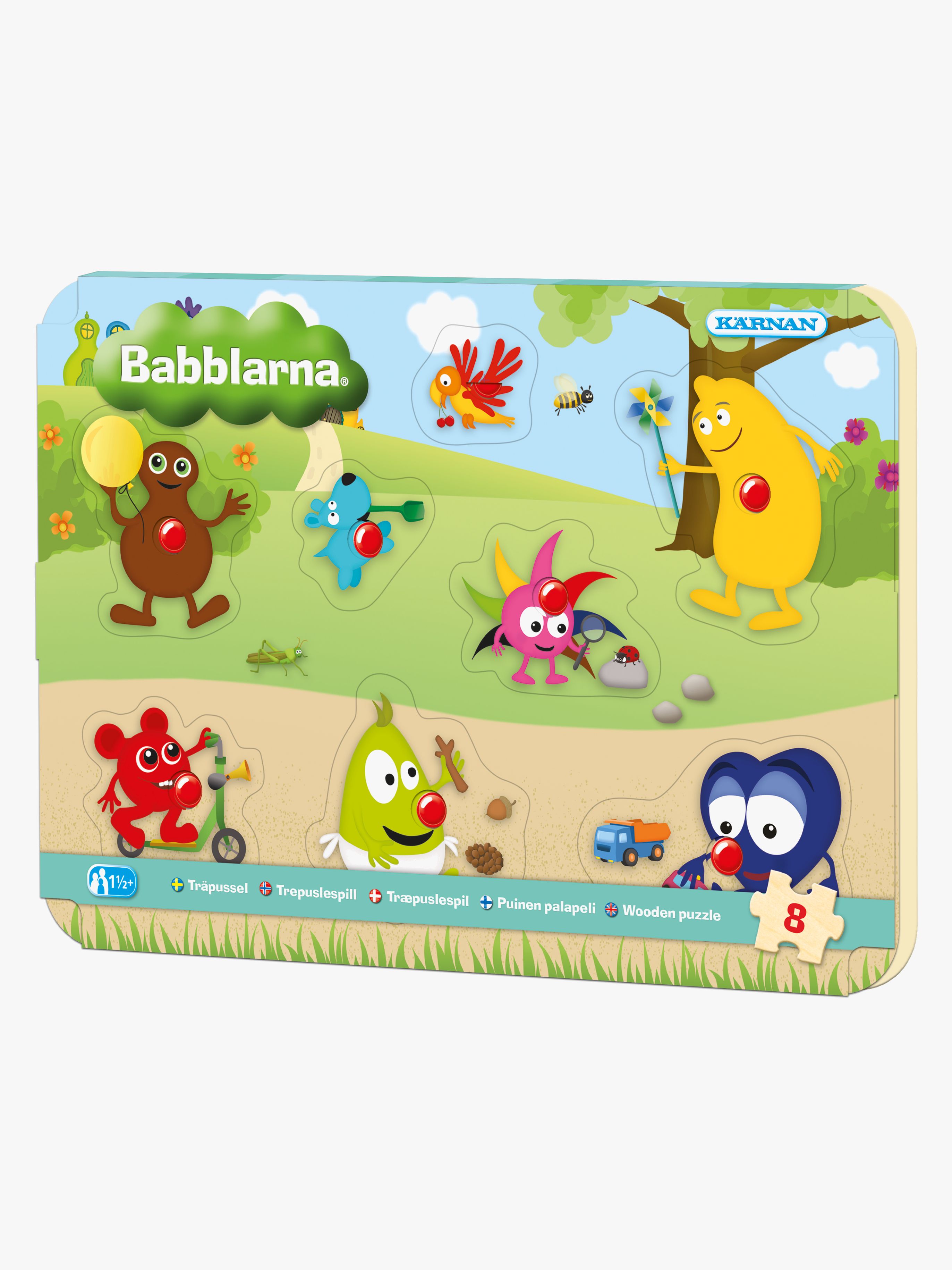 Kärnan Babblarna Knottepuslespill 8 Brikker - Knottepuslespill - Tre