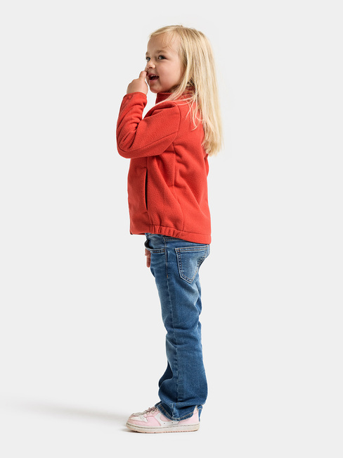 Didriksons Muskot  Vindtett Vindfleecejakke, Paprika