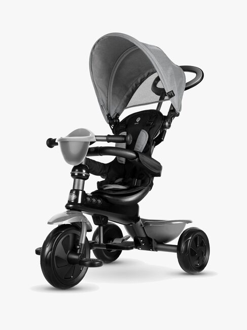 QPlay Cosy 4-in-1 Trehjulssykkel, Grå
