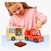 Tile Town Bluey Magnetisk Byggesett Campingvognsett