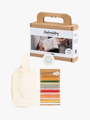 Creativ Company Hobbysett Broderi Sminkeveske